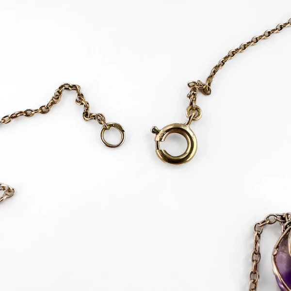 Arts & Crafts Drop Necklace - Saddingtons Jewellery Stand 375 - image 3