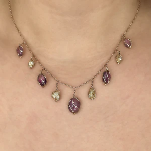 Arts & Crafts Drop Necklace - Saddingtons Jewellery Stand 375