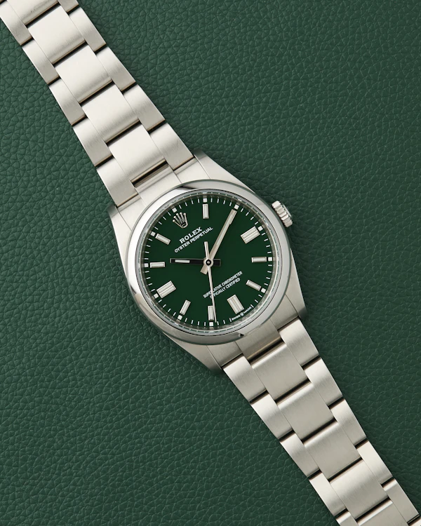 Rolex Ref. 126000 Oyster Perpetual 36 Green Dial Full Set 2020 - image 2