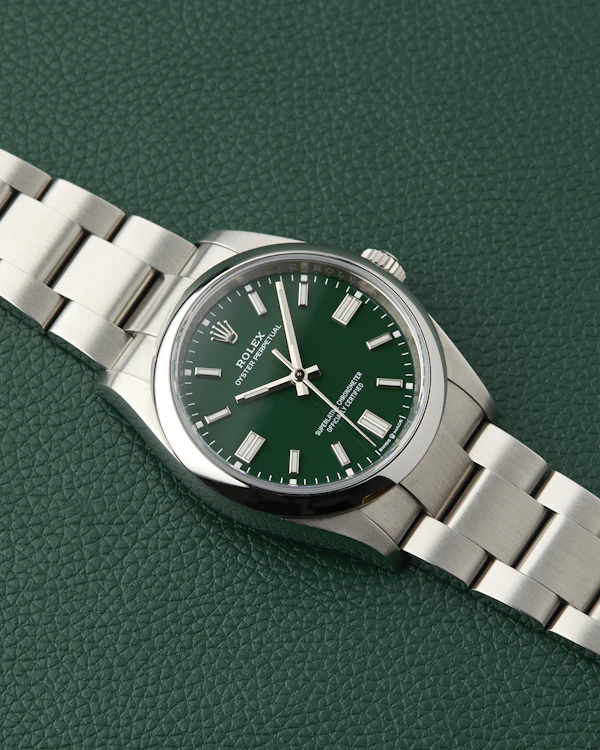 Rolex Ref. 126000 Oyster Perpetual 36 Green Dial Full Set 2020 - image 10