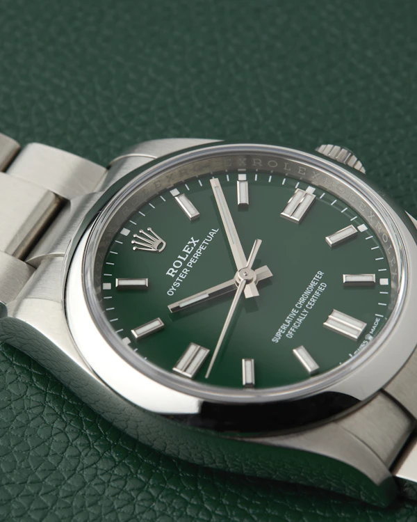 Rolex Ref. 126000 Oyster Perpetual 36 Green Dial Full Set 2020 - image 8