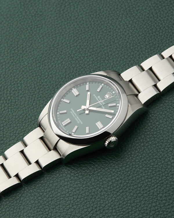 Rolex Ref. 126000 Oyster Perpetual 36 Green Dial Full Set 2020 - image 9