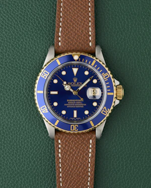 Rolex Submariner Date Ref. 16613 Bluesy Two Tone 18k Gold & Steel 1991