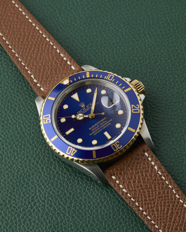 Rolex Submariner Date Ref. 16613 Bluesy Two Tone 18k Gold & Steel 1991 - image 8