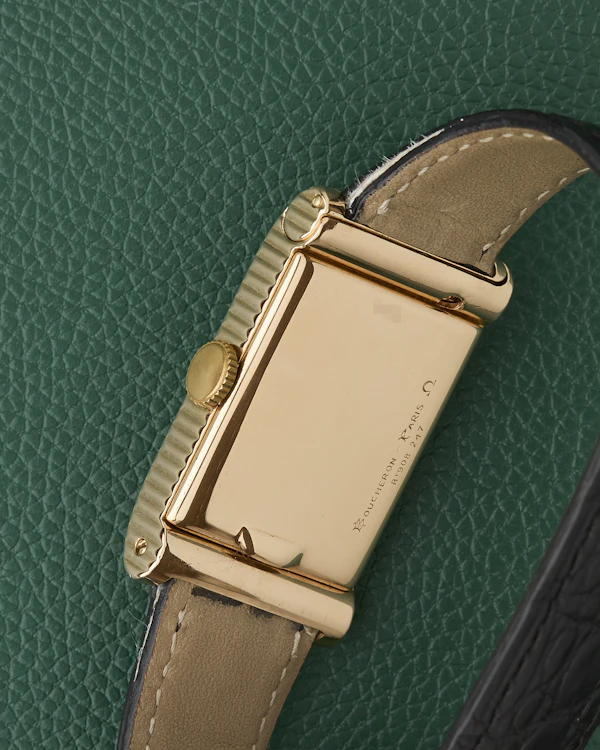 Boucheron Reflet Ref. BT90B 247 Yellow Gold 18K Ribbed Case Design - image 6