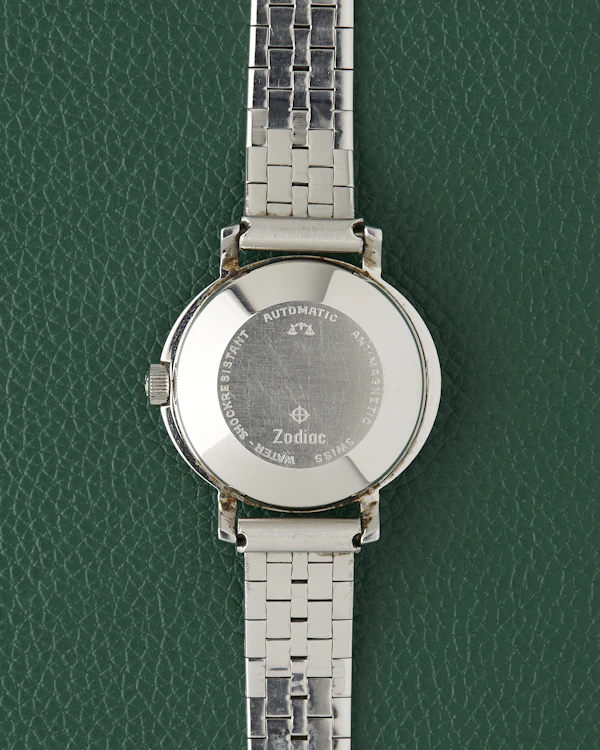 Zodiac Ref. 472-937 Blue Dial Brick Bracelet Automatic - image 6