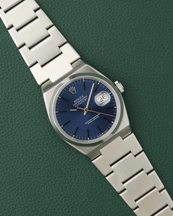 Rolex DateJust OysterQuartz Ref. 17000 Blue Dial 1978 - image 2