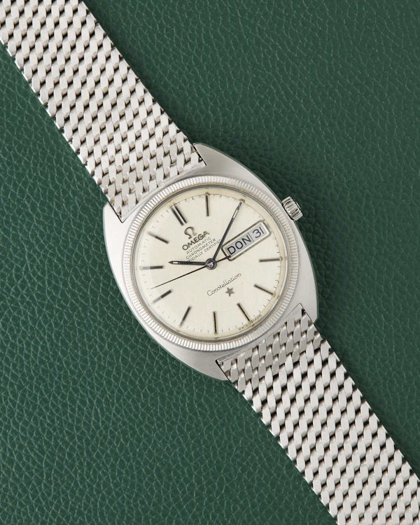 Omega Constellation Ref. 168019 18k White Gold Milanese Bracelet - image 2