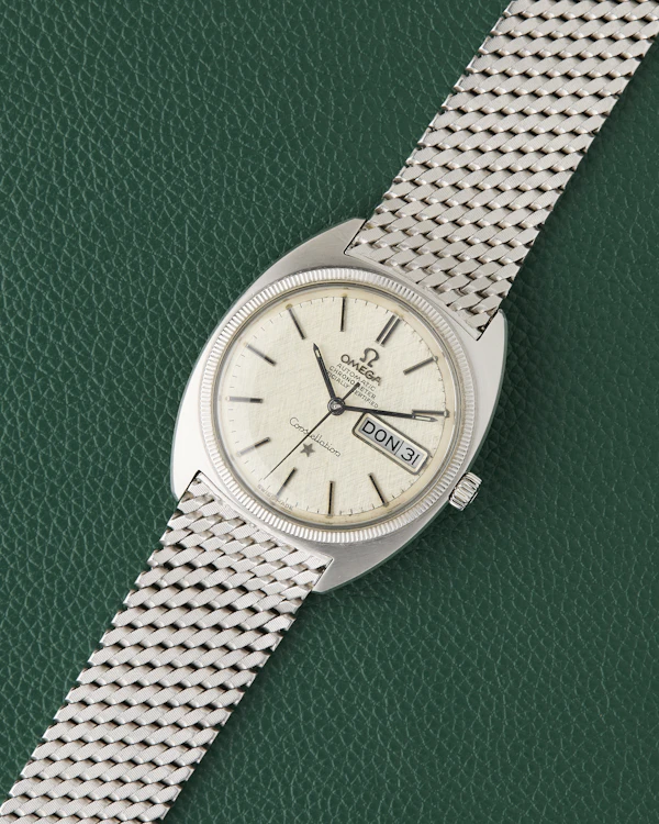 Omega Constellation Ref. 168019 18k White Gold Milanese Bracelet - image 3
