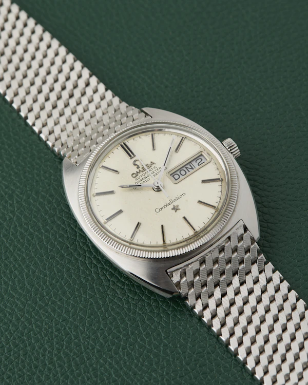 Omega Constellation Ref. 168019 18k White Gold Milanese Bracelet - image 9