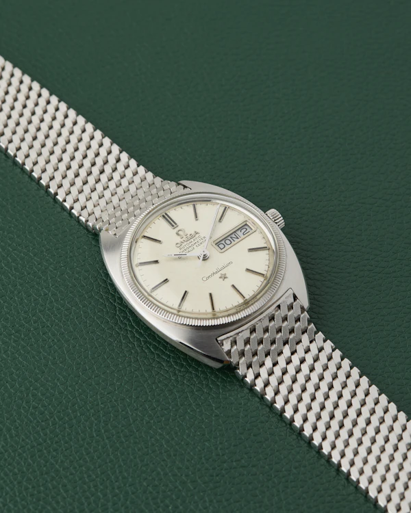 Omega Constellation Ref. 168019 18k White Gold Milanese Bracelet - image 11