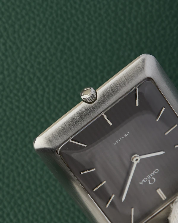 Omega DeVille Ref. 111.1738 Pocket Watch & Omega Chain - image 8