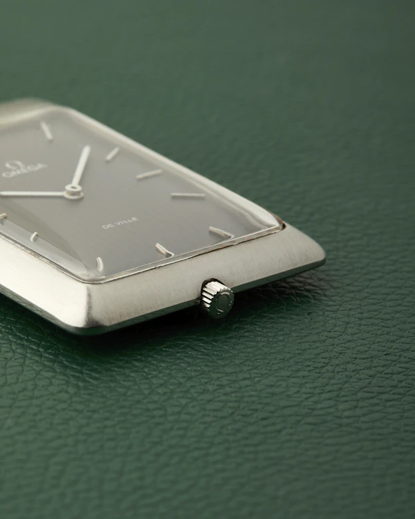 Omega DeVille Ref. 111.1738 Pocket Watch & Omega Chain - image 11