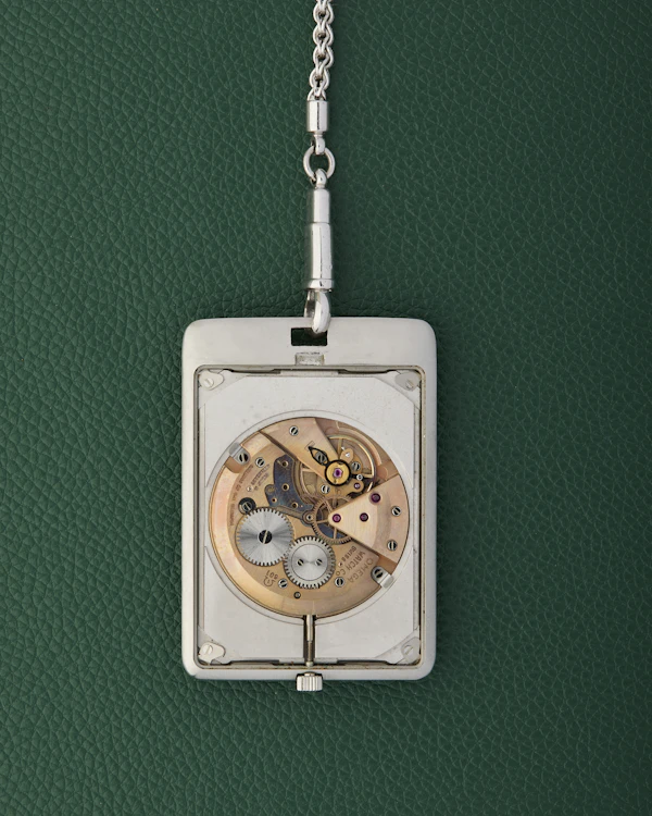 Omega DeVille Ref. 111.1738 Pocket Watch & Omega Chain - image 15