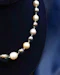 Downstairs at Grays: A Beautiful Dark and Light Grey to White Orient Graduated Cultured Pearl Necklace with an 18ct. White Gold (stamped), Spherical Clasp. Pre-Owned Circa 1990 - image 2