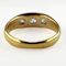 3 Stone Diamond Gypsy Ring - Saddingtons Jewellery Stand 375 - image 3
