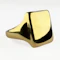 Square Gold Signet Ring - Saddingtons Jewellery Stand 375 - image 1