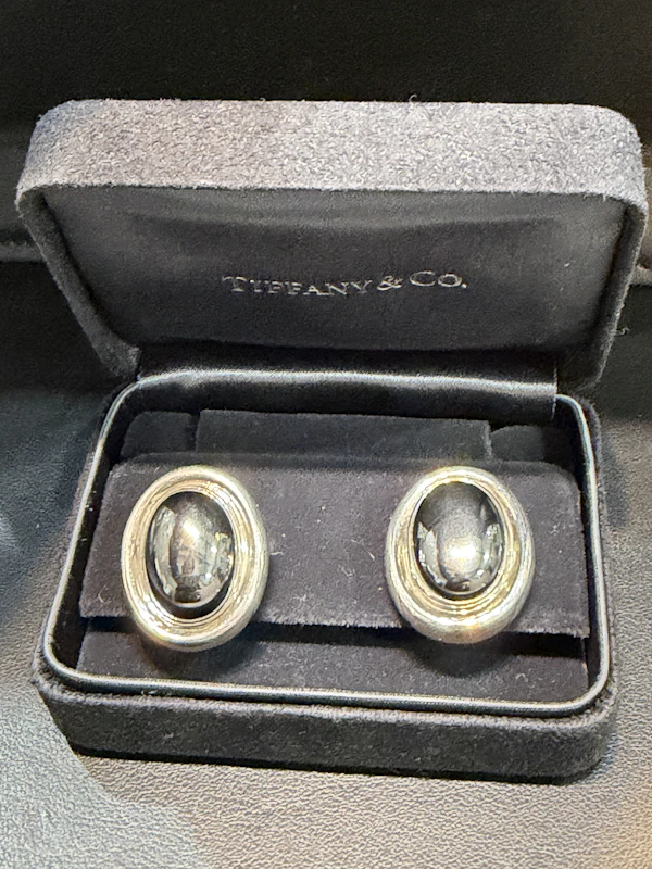 Tiffany Paloma Picasso Hematite & silver earrings |Grasilver - image 3