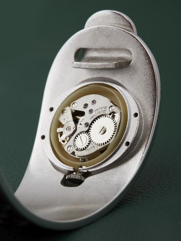 Consul Sculptural Reflective Patterned Cuff Bracelet Watch - image 16