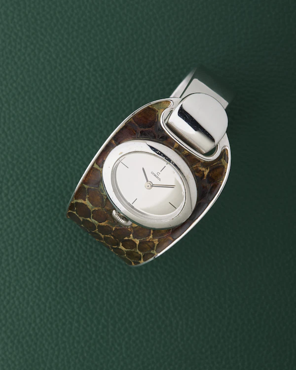 Consul Sculptural Reflective Patterned Cuff Bracelet Watch - image 3