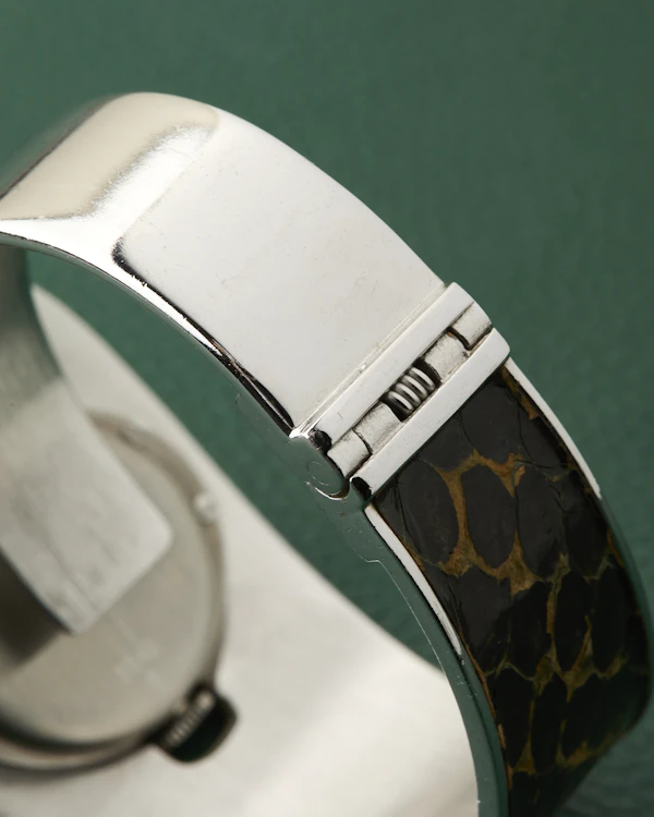 Consul Sculptural Reflective Patterned Cuff Bracelet Watch - image 12