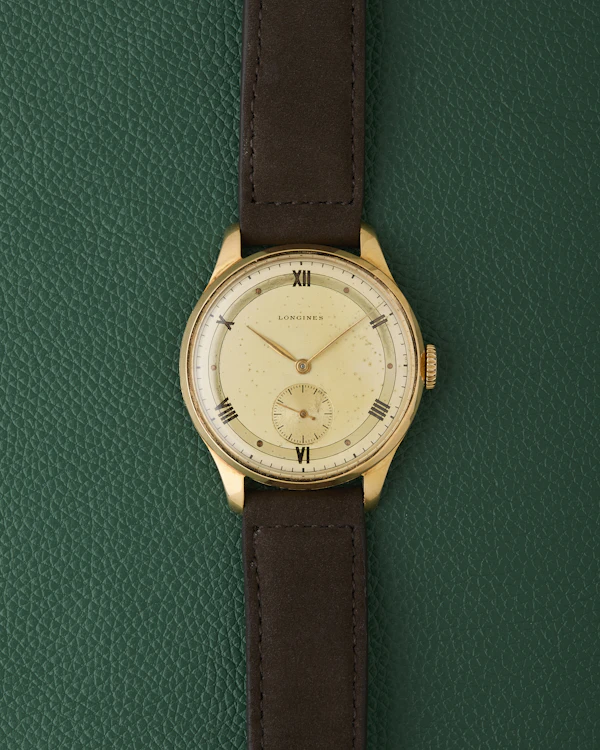 Longines 18k Rose Gold Ref. 4376 Roman Numerals Longines Box - image 1