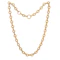 Victorian 15ct Gold Fancy Link Chain | Adjustable 47-50cm | c.1880 - image 1