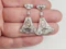 Art deco diamond drop earrings sku 8802 DBGEMS - image 3