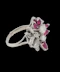 Cool sputnik 1960's ruby and diamond dress ring sku 8883 DBGEMS - image 3