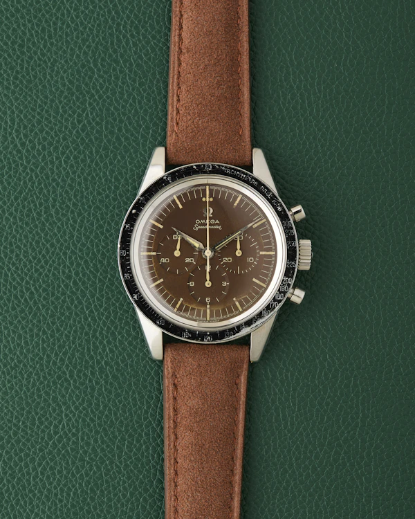 Omega Speedmaster Ref. 2998-1 Rare Chocolate Caramel Brown Tropical Dial - image 1