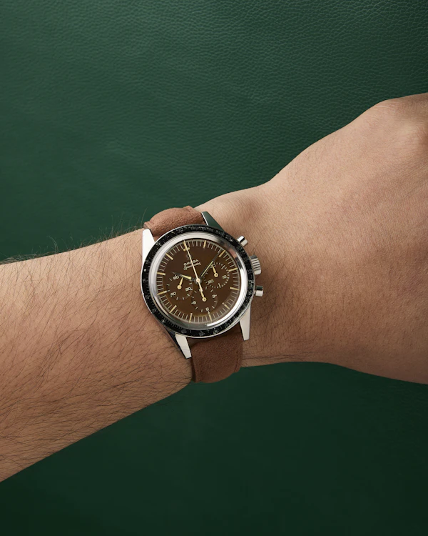 Omega Speedmaster Ref. 2998-1 Rare Chocolate Caramel Brown Tropical Dial - image 16