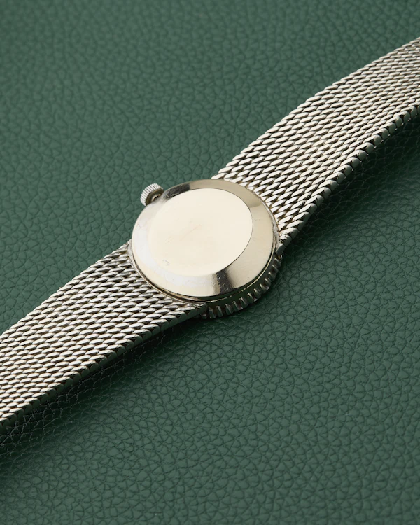 Omega Ref. 171BCF27P White Gold 18k Diamonds & Emeralds Cocktail Watch - image 5