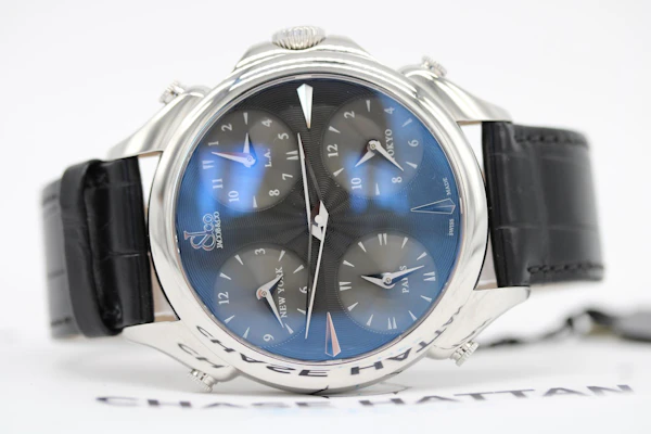 Jacob & Co. Palatial Five Time Zone PZ500.10.NS.LA.A - image 4