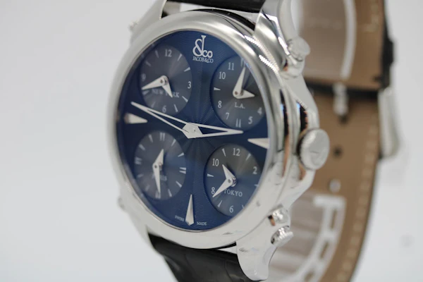 Jacob & Co. Palatial Five Time Zone PZ500.10.NS.LA.A - image 6