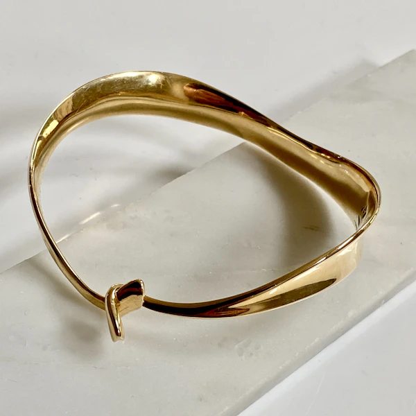 Vivianna Torun Georg Jensen 18k gold bangle |Grasilver - image 2