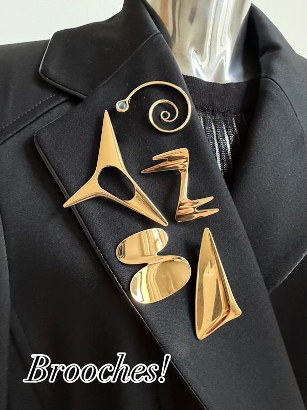 Georg Jensen 18k gold sail brooch |Grasilver - image 3