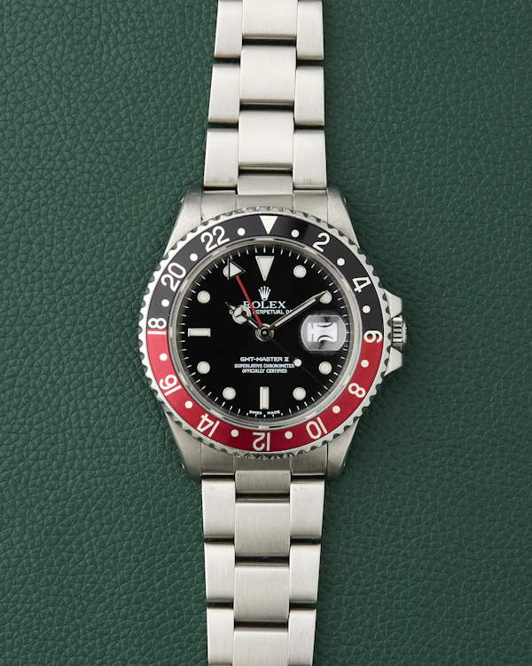 Rolex GMT Master II Ref. 16760 Coke Oyster Bracelet 1987 - image 1