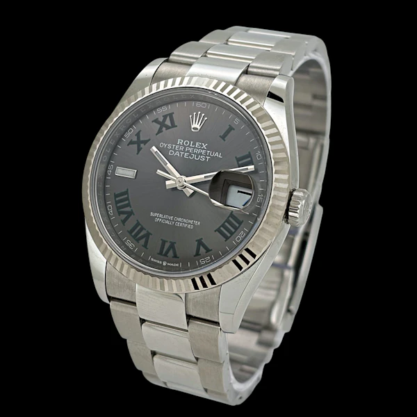 ROLEX DATEJUST OYSTER WIMBLEDON 2025 NEW STYLE BOX FULL SET UK PURCHASE RECEIPT - image 1