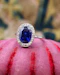 18ct Yellow Gold & Platinum 3.5ct Natural Sapphire & Diamond Cluster Ring Circa 1910/1920 - image 3