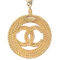 Vintage Chanel CC Rope Pendant Necklace c.1990s - image 2