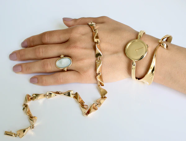 Vivianna Torun Georg Jensen 18k gold bangle |Grasilver - image 3