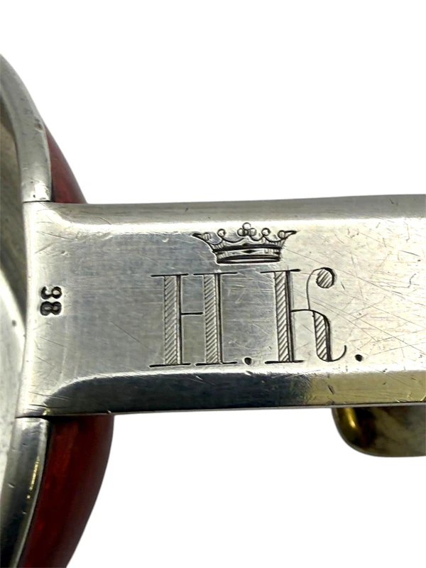 Faberge silver red guilloche enamel kovsh, St Petersburg, c.1904 by Andres Nevalainen. - image 9