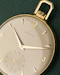 Zenith 18k Pocket Watch Yellow Gold Champagne Dial - image 6