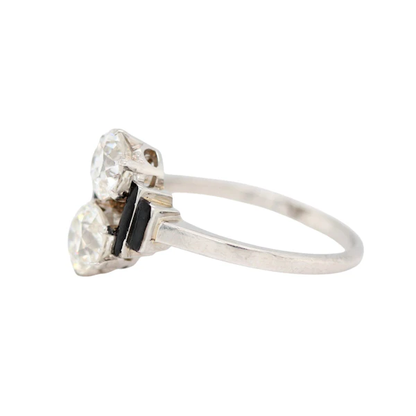 Art Deco Old Cut Diamond Ring - Charlotte Sayers - image 3