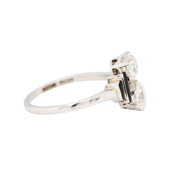 Art Deco Old Cut Diamond Ring - Charlotte Sayers - image 2
