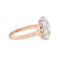 Old Cut Diamond Cluster Ring - Charlotte Sayers - image 3