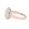 Old Cut Diamond Cluster Ring - Charlotte Sayers - image 4