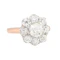 Old Cut Diamond Cluster Ring - Charlotte Sayers - image 2