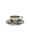 Art Nouveau Norwegian silver and guilloche enamel cup and saucer by Marius Hammer, c.1900. - image 3
