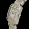 CARTIER TANK FRANCAISE LADY STEEL/GOLD - image 2